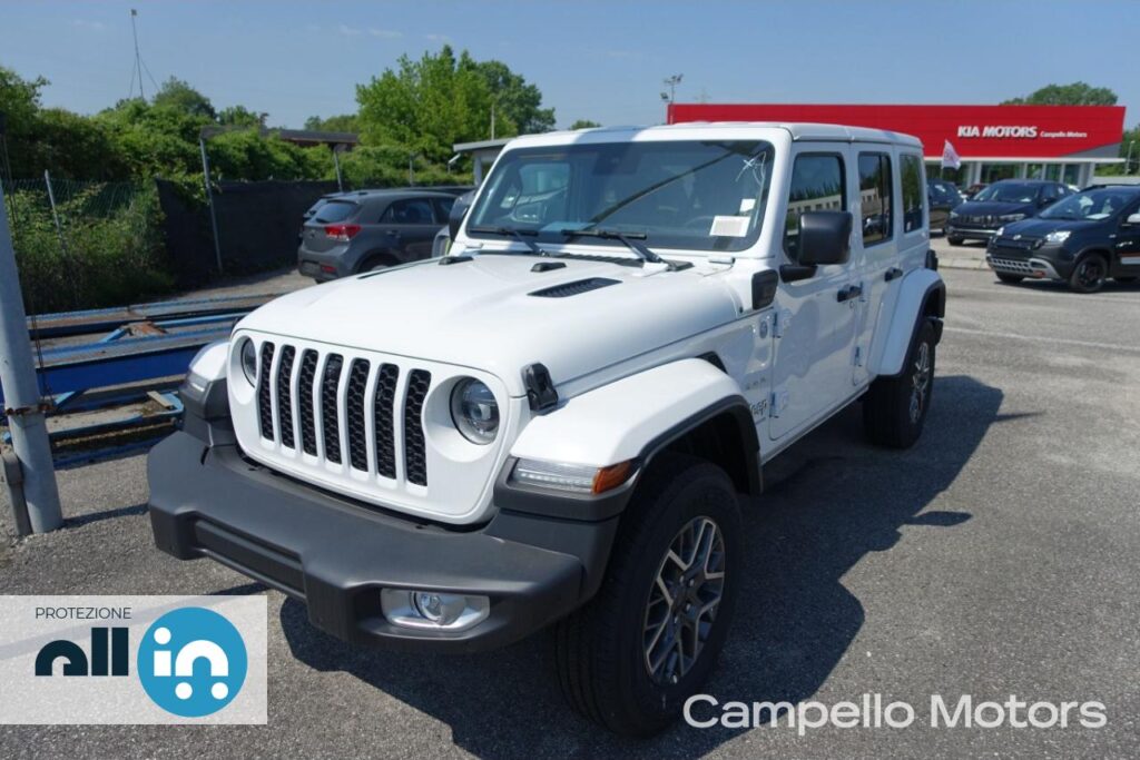 JEEP Wrangler PHEV Unlimited 2.0 4XE 380cv At8 Sahara MY23 Usato