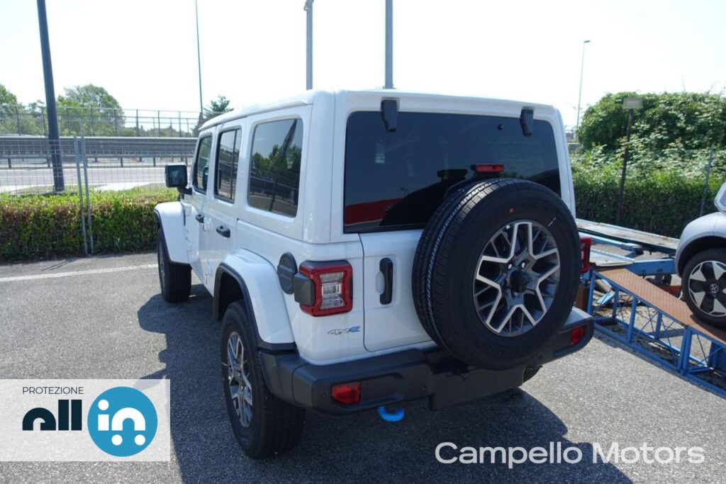 JEEP Wrangler PHEV Unlimited 2.0 4XE 380cv At8 Sahara MY23 Usato