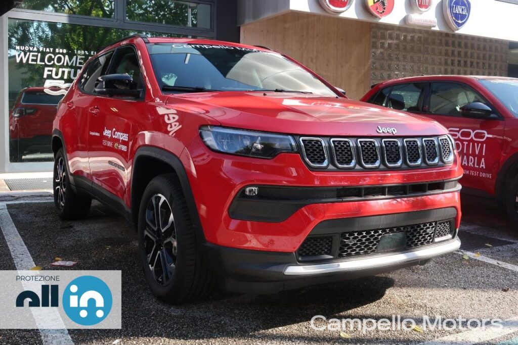 JEEP Compass 1.5 T4 E-Hybrid 130cv DCT7 Limited Km 0 Mirano