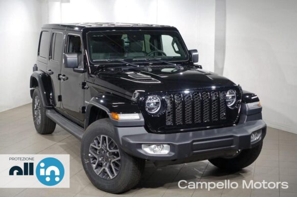 JEEP WRANGLER PHEV Unlimited 2.0 4XE 380cv AT8 Sahara  Usato