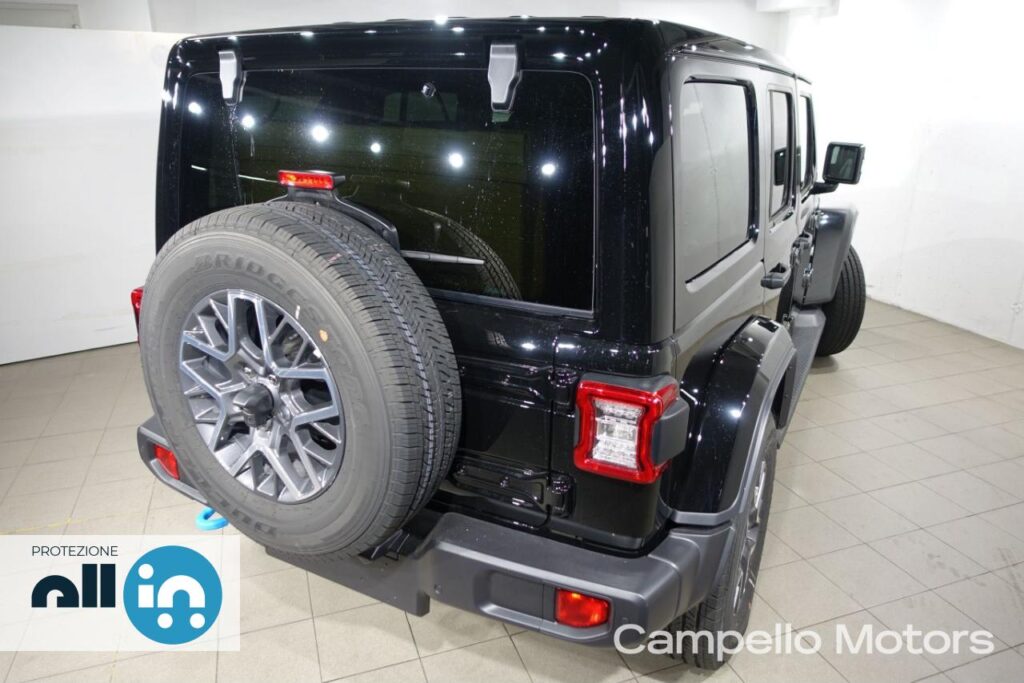 JEEP WRANGLER PHEV Unlimited 2.0 4XE 380cv AT8 Sahara  Usato