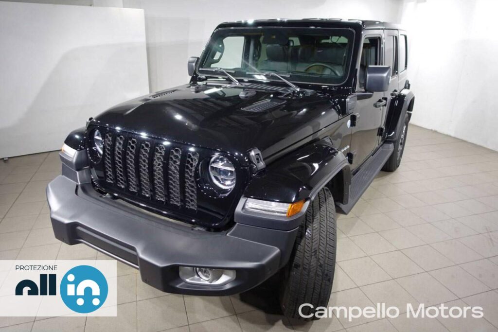 JEEP WRANGLER PHEV Unlimited 2.0 4XE 380cv AT8 Sahara  Usato