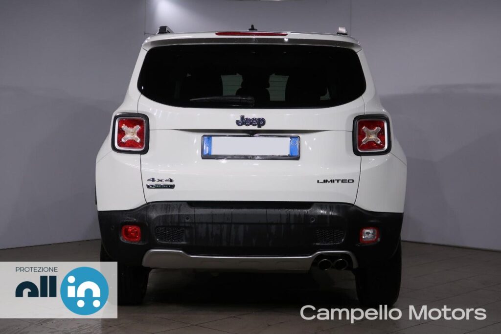 JEEP Renegade 2.0 Mjt 140cv ATX 4WD Limited Usato Mestre Terraglio