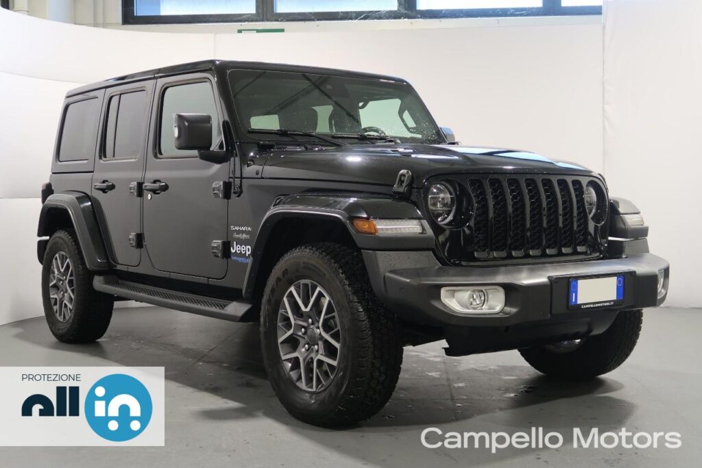 JEEP WRANGLER PHEV Unlimited 2.0 4XE 380cv AT8 Sahara Usato Padova