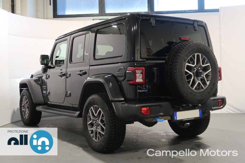 JEEP WRANGLER PHEV Unlimited 2.0 4XE 380cv AT8 Sahara Usato Padova