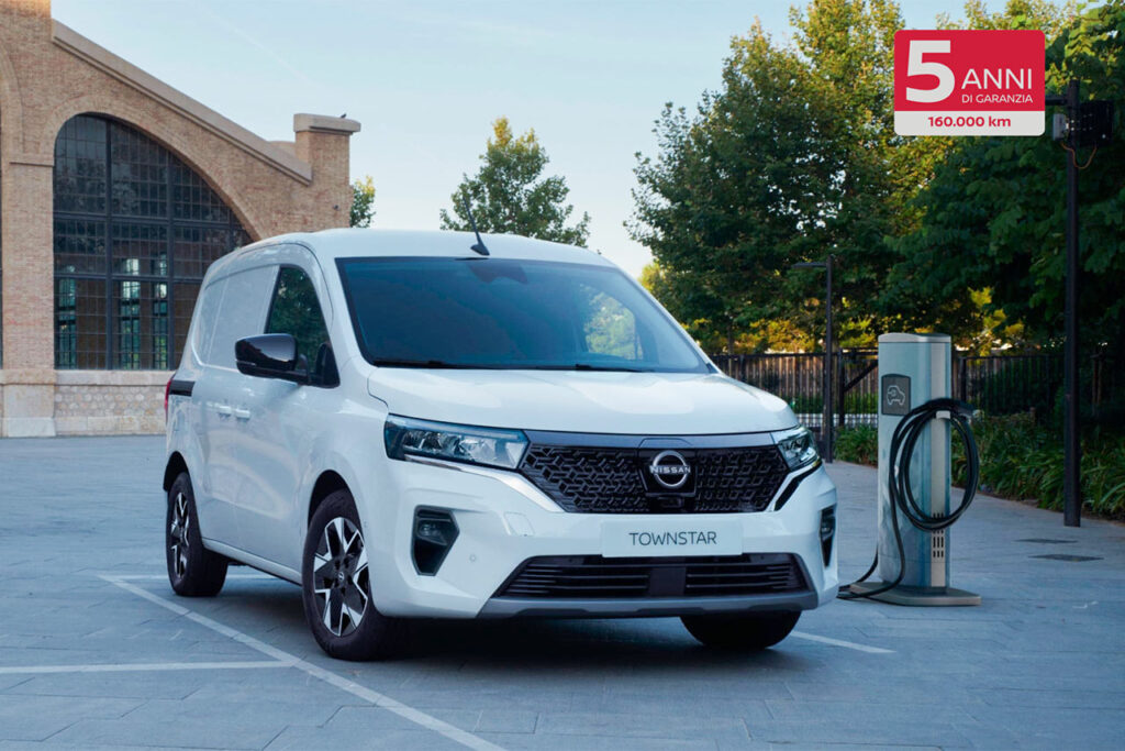 offerta nuovo Nissan Townstar Van elettrico Padova Venezia Mestre Campello Motors